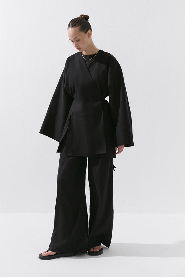 Linen Kimono Set