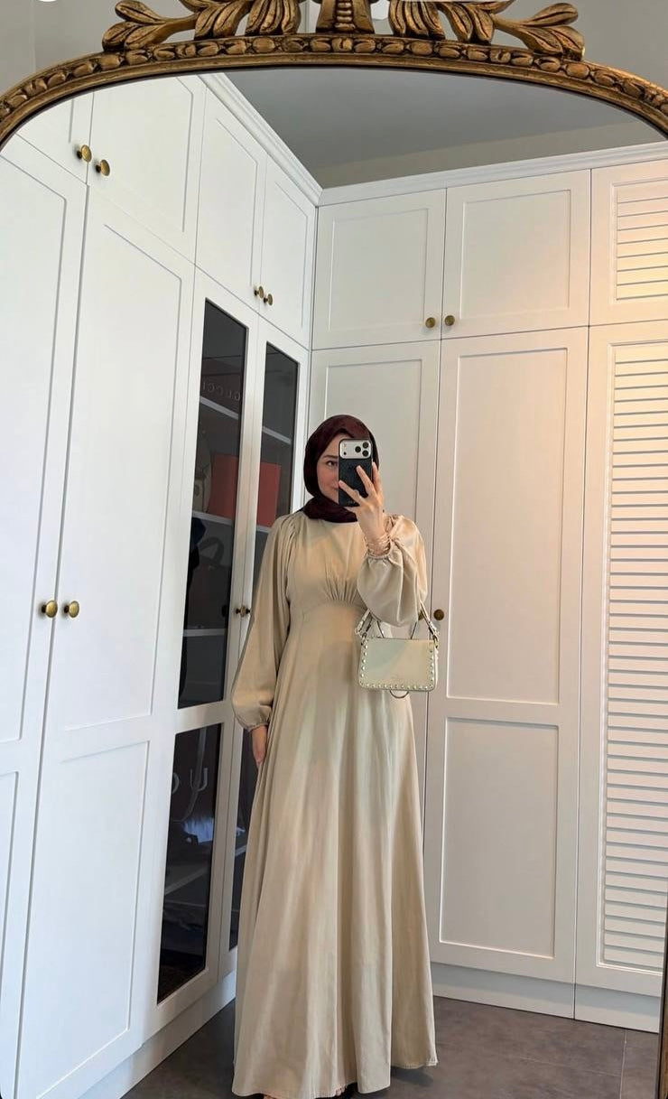 Balloon Nude Dress