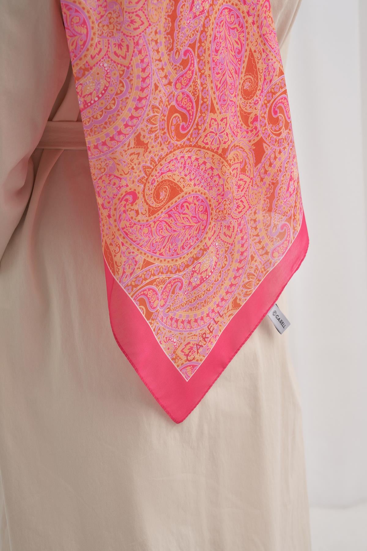 Nilla Cotton Scarf Mystic Pink