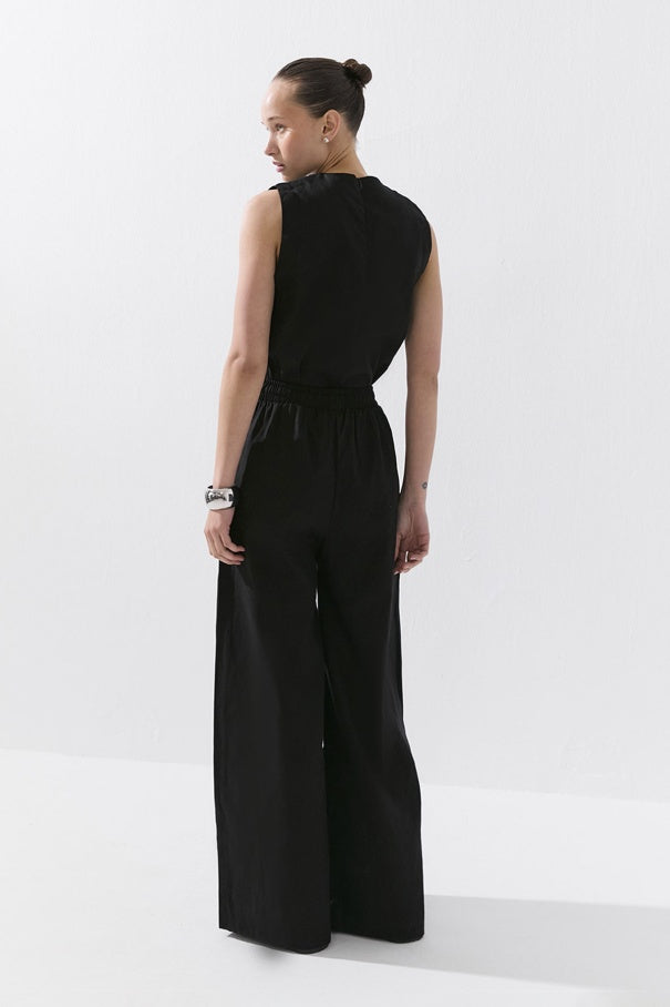Linen Pants Black