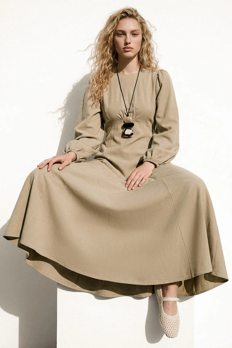 Balloon Mink Dress