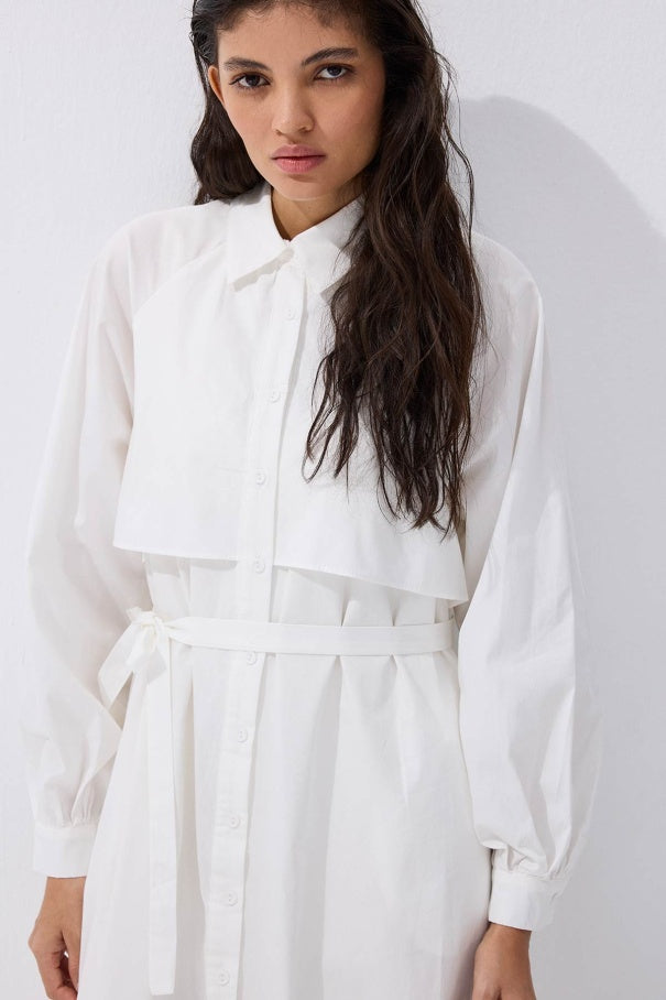 Cotton Poplin Dress