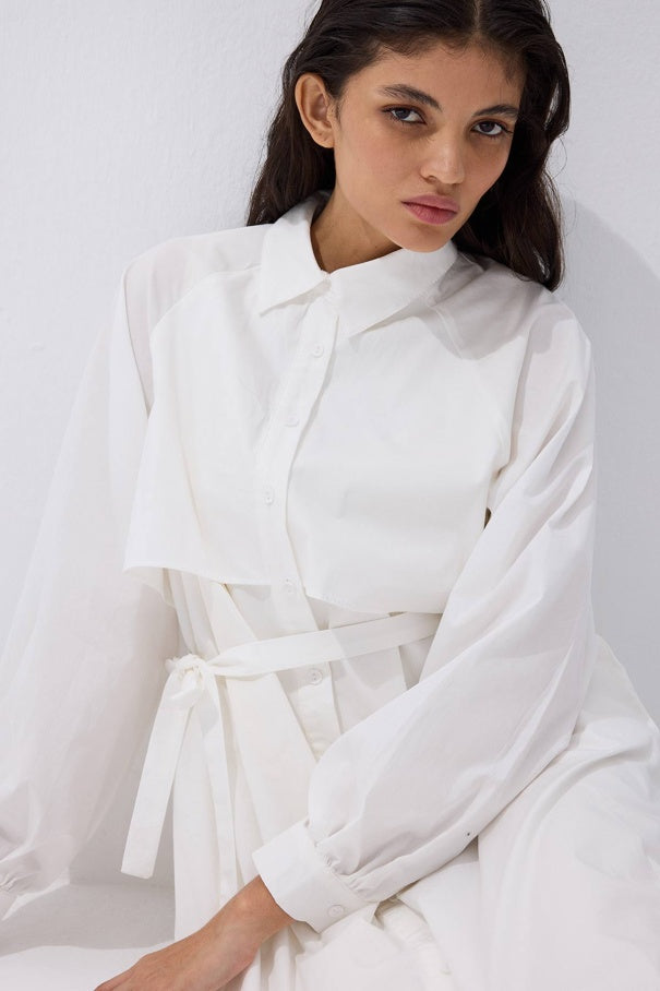 Cotton Poplin Dress