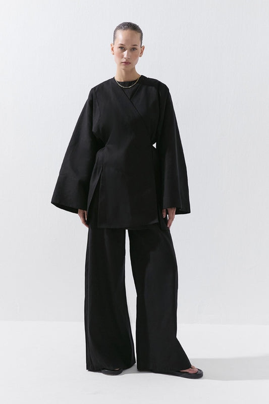 Linen Kimono Set