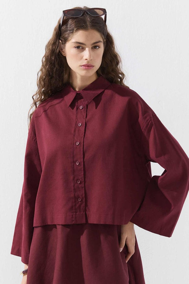 Two-piece Set Burgundy
