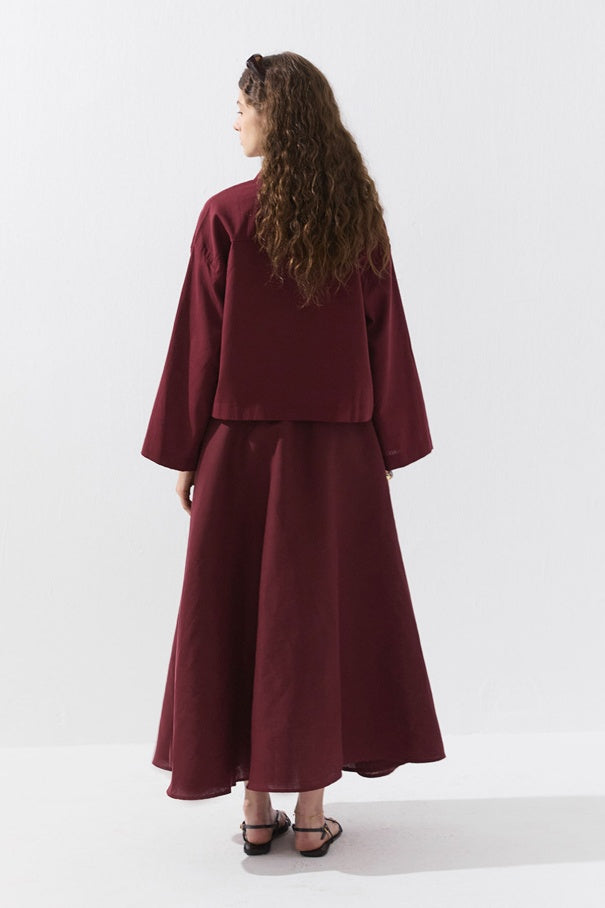 Two-piece Set Burgundy