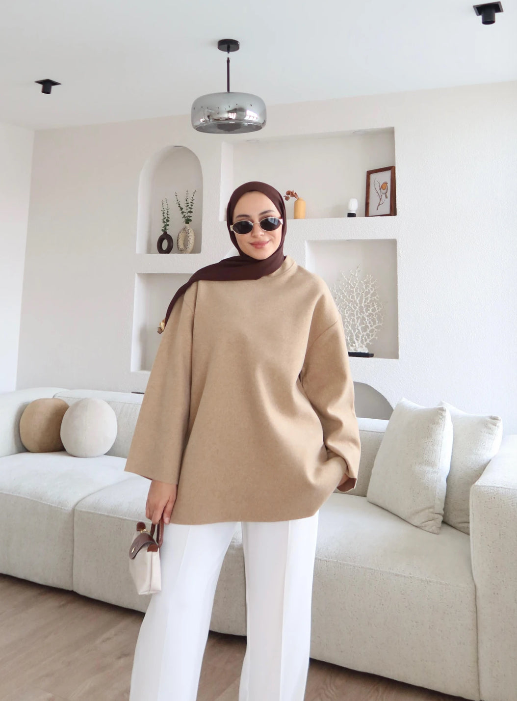 Cachet sweater camel
