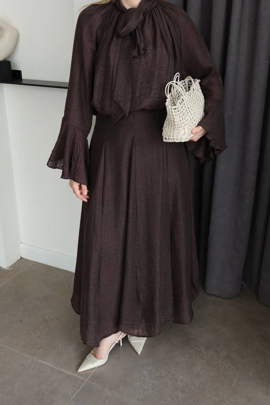Muslin Set Brown