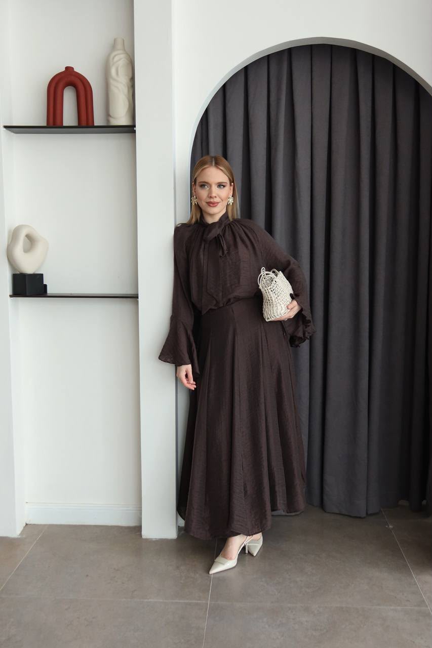Muslin Set Brown