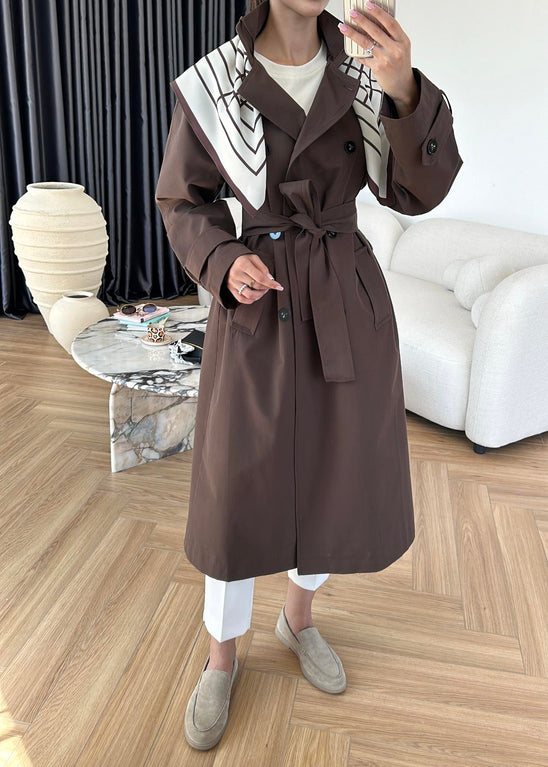Brown Trench Coat
