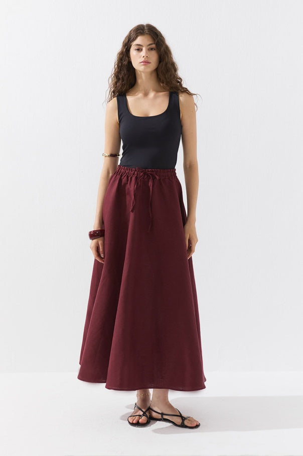 Linen Skirt